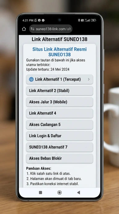 Link Alternatif Suneo138 untuk Akses Mudah dan Aman