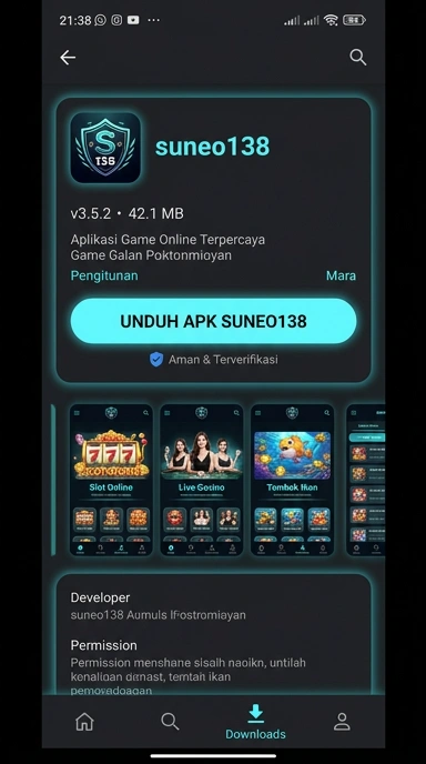 Unduh dan Instal APK Suneo138 untuk Android